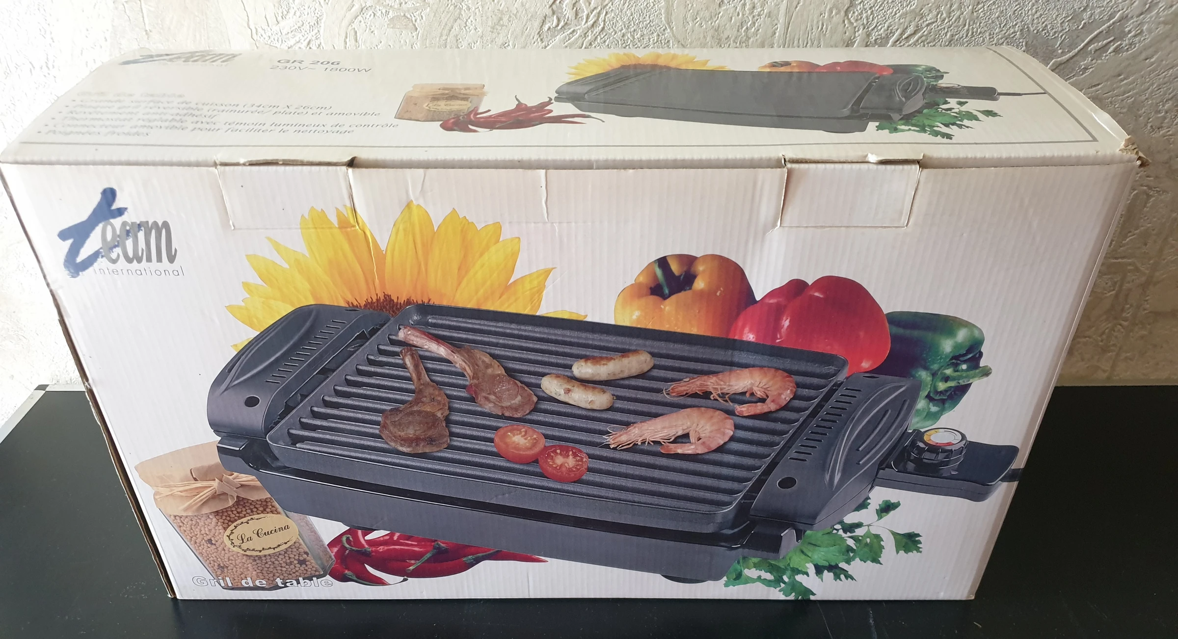 Gril de table – Plancha